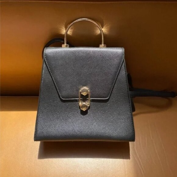 Faux Leather Backpack - Picture 1 of 8